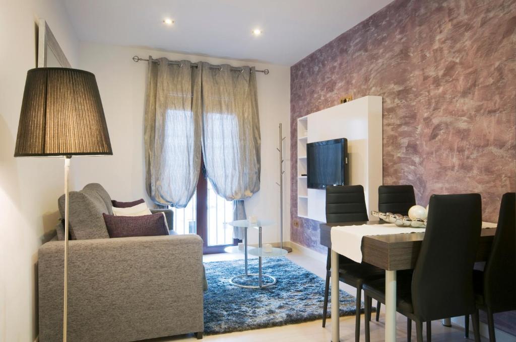 Aparthotel Rambla108 Barcelona Rom bilde
